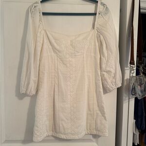 Hello Molly White Mini Dress